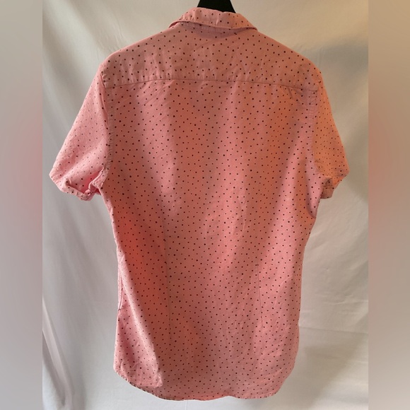 Zara men’s M short sleeve button down slim fit - Picture 5 of 7
